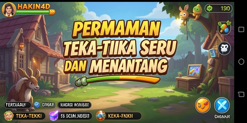 Tampilan antarmuka HAKIN4D yang menarik dan mudah digunakan.