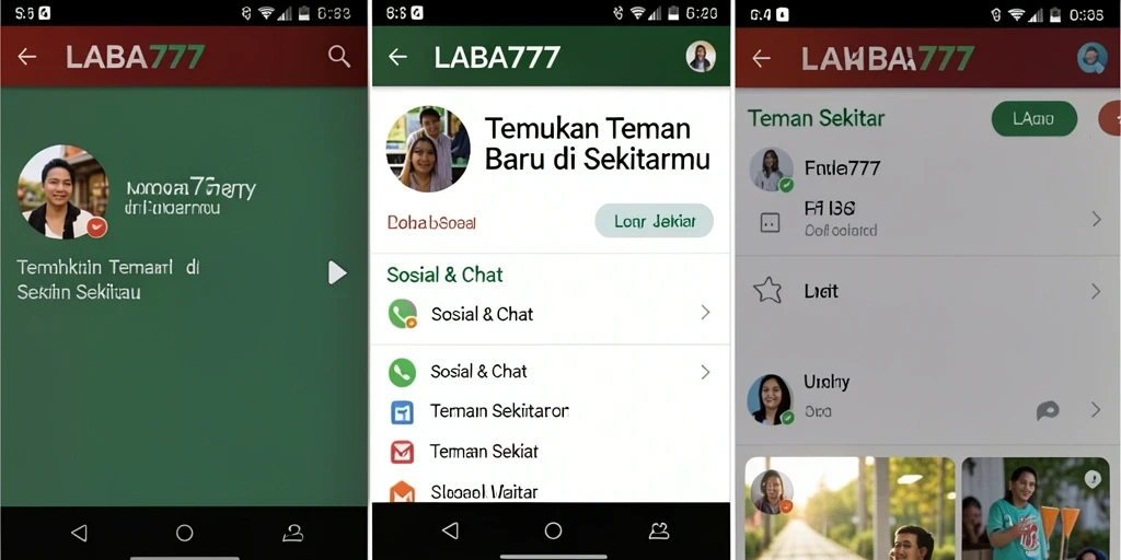Tampilan antarmuka LABA777 yang cerah dan ramah pengguna.