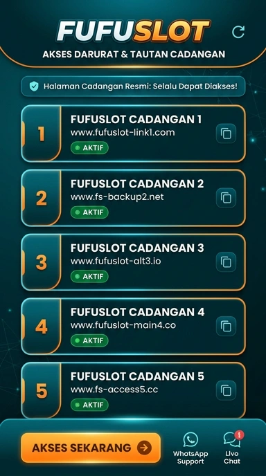 Tampilan link alternatif fufuslot