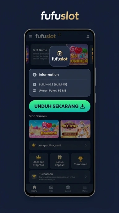 Tampilan halaman APK fufuslot